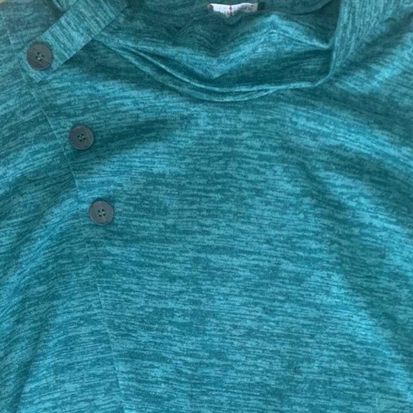 MR MAX faux wrap button sweater - Picture 3 of 3